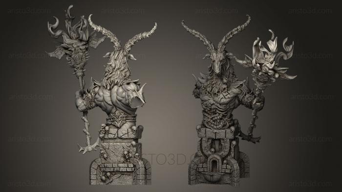 Busts of heroes and monsters (BUSTH_0004) 3D model for CNC machine